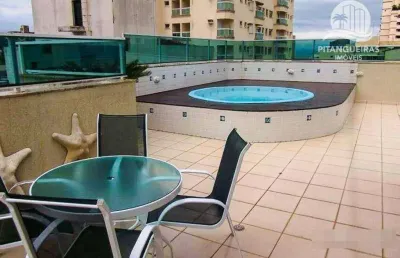 Enseada - cobertura duplex - 03 suítes - piscina e churrasqueira.