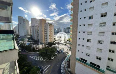 Astúrias - apartamento com vista para o mar - andar alto - ótima localização.