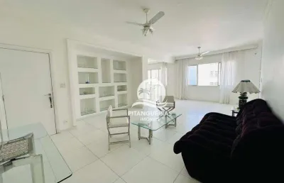 Apartamento com 4 dormitórios à venda, 235 m² na praia das pitangueiras - guarujá/sp
