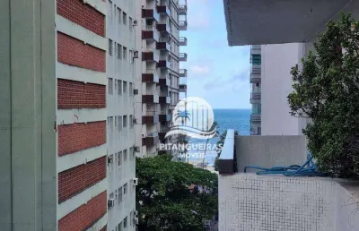 Apartamento com 3 dormitórios à venda, 115 m² por r$ 630.000,00 - pitangueiras - guarujá/sp