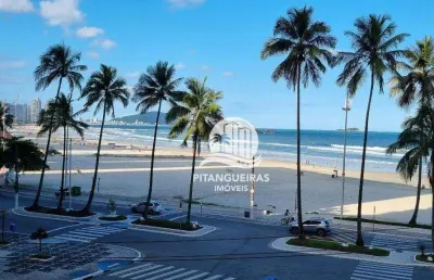 Excelente apto disponível p/ venda, em uma localização privilegiada, frente total a praia de pitangueiras e próximo dos comércios da região