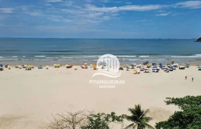 Apartamento com 2 dormitórios para alugar, 120 m² por r$ 6.002,00/mês - pitangueiras - guarujá/sp