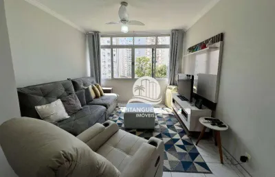 Apartamento com 2 dormitórios à venda, 85 m² - pitangueiras - guarujá/sp