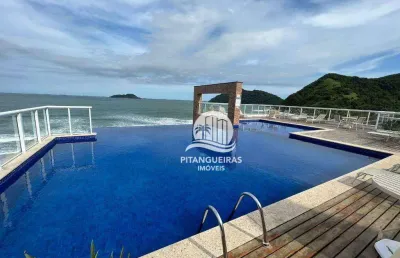 Apartamento com 3 dormitórios à venda, 105 m² - tombo - guarujá/sp