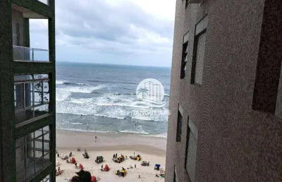 Apartamento frente ao mar, com vista, são 3 dormitórios sendo 1 suíte.