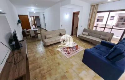 Apartamento com 3 dormitórios à venda, 140 m² - pitangueiras - guarujá/sp