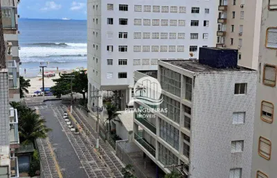 Apartamento amplo com vista para o mar no calçadão da praia das pitangueiras