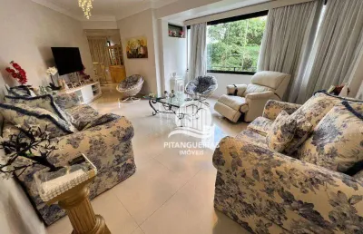 Apartamento com 3 dormitórios à venda, 140 m² - pitangueiras - guarujá/sp