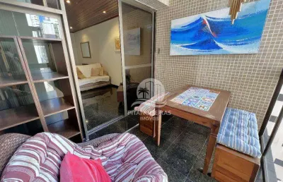 Apartamento com 2 dormitórios à venda, 92 m² - pitangueiras - guarujá/sp