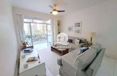 Apartamento com 3 dormitórios à venda, 100 m² - pitangueiras - guarujá/sp