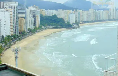 Cobertura com 3 dormitórios para alugar, 139 m² - astúrias - guarujá/sp
