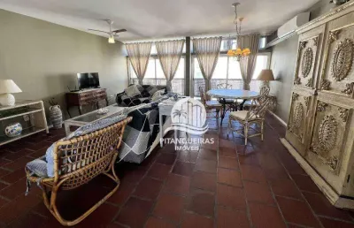 Apartamento com 4 dormitórios para alugar, 134 m²- pitangueiras - guarujá/sp
