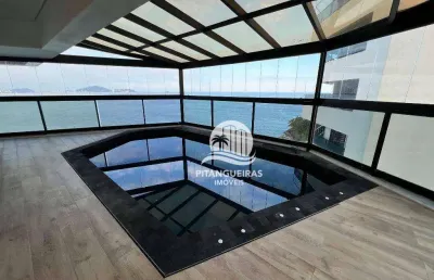 Apartamento com 5 dormitórios para alugar, 400 m²  - astúrias - guarujá/sp