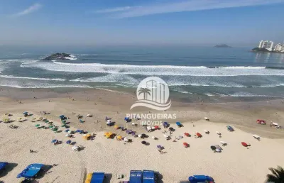 Apartamento com 4 dormitórios à venda, 220 m² - pitangueiras - guarujá/sp