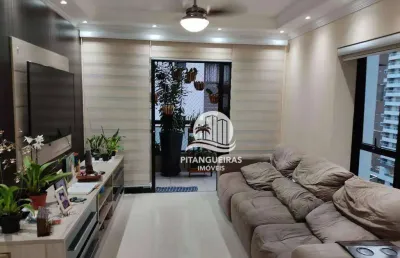 Apartamento amplo com lazer e 2 vagas de garagem, 3 quadras da praia das pitangueiras