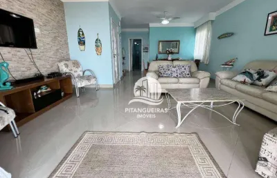 Apartamento com 4 dormitórios à venda, 160 m² - astúrias - guarujá/sp