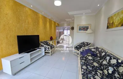 Apartamento com 3 dormitórios à venda, 110 m² - pitangueiras - guarujá/sp