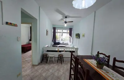 Apartamento com 1 dormitório à venda, 45 m² - pitangueiras - guarujá/sp