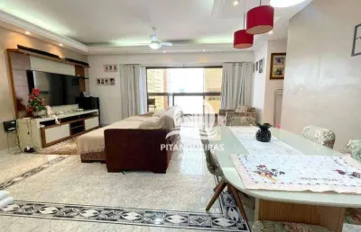 Apartamento com 4 dormitórios à venda, 136 m² - astúrias - guarujá/sp