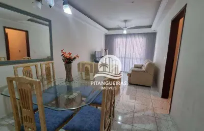 Apartamento com 2 dormitórios para alugar, 75 m² - pitangueiras - guarujá/sp