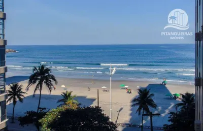 Apartamento com 3 dormitórios à venda, 170 m² - pitangueiras - guarujá/sp