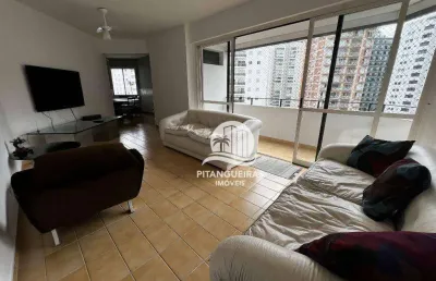 Apartamento com 3 dormitórios à venda, 140 m² - pitangueiras - guarujá/sp