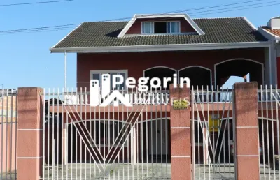 Sobrado triplex , residencial ou comercial  no bairro  maria antonieta, pinhais/pr