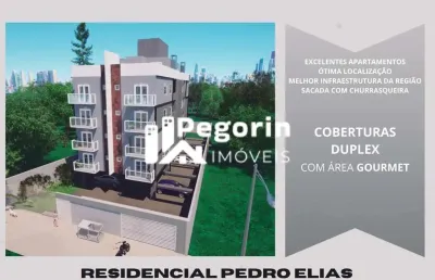 Residencial pedro elias - apartamento 02 quartos com suíte em centro, pinhais/pr