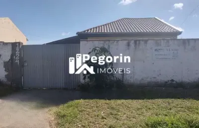 Terreno com ponto comercial 63,00m²  construído à venda no bairro weissópolis - pinhais/pr