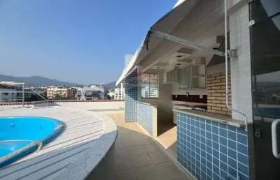 Cobertura de luxo com piscina, sauna e churrasqueira na freguesia