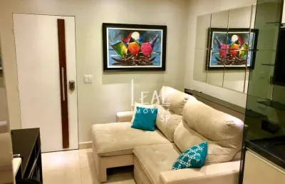 Flat com 1 dormitório à venda, 36 m² por r$ 390.000,00 - vila augusta - guarulhos/sp