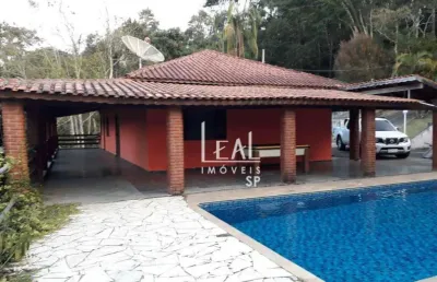 Chácara com 4 dormitórios à venda, 2750 m² por r$ 950.000,00 - centro - santa isabel/sp