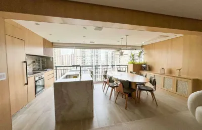 Apartamento com 3 dormitórios à venda, 154 m² por r$ 2.400.000,00 - jardim flor da montanha - guarulhos/sp