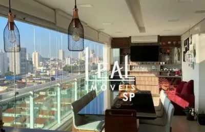 Apartamento com 3 dormitórios à venda, 169 m² por r$ 2.199.900,00 - jardim santa mena - guarulhos/sp