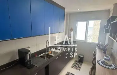 Apartamento com 3 dormitórios à venda, 130 m² por r$ 1.490.000,00 - caiçara - praia grande/sp