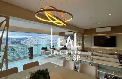 Apartamento com 3 dormitórios à venda, 168 m² por r$ 2.600.000,00 - jardim santa mena - guarulhos/sp