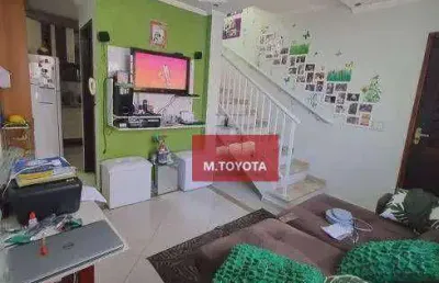 Sobrado com 2 dormitórios à venda, 105 m² por r$ 425.000,00 - jardim do papai - guarulhos/sp