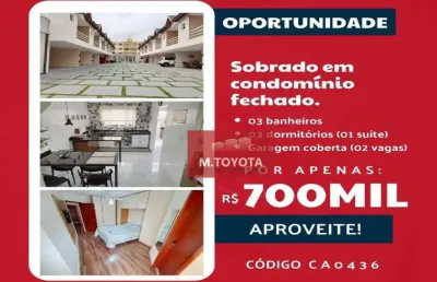 Casa em condomínio fechado com 3 quartos à venda na Ponte Grande, Guarulhos 