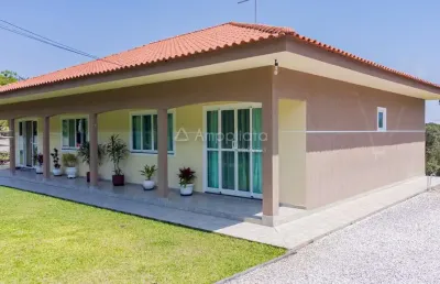 Chácara / sítio com 3 quartos à venda na estrada municipal omacir simões da rocha, 2329, mandaçaia, campina grande do sul, 220 m2 por r$ 1.290.000