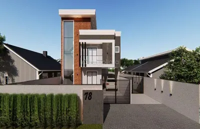 Casa com 3 quartos à venda na rua joão chaves, 485, xaxim, curitiba, 160 m2 por r$ 760.000