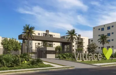 Apartamento com 2 quartos à venda na rua josé rodrigues pinheiro, 1911, cidade industrial, curitiba, 44 m2 por r$ 367.351