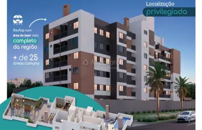 Apartamento com 2 quartos à venda na rua joão bonat, 494, novo mundo, curitiba, 46 m2 por r$ 337.901