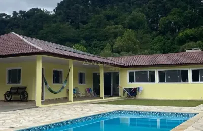 Chácara / sítio à venda na estrada municipal izabel da silva caillet, 100, mandaçaia, campina grande do sul por r$ 1.900.000