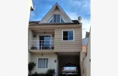 Casa em condomínio fechado com 3 quartos à venda na rua joão balla, 384, são braz, curitiba, 160 m2 por r$ 750.000