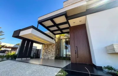 Casa com 4 quartos e 4 suítes à venda condomínio terra cota