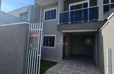 Sobrado com 3 dormitórios à venda, 91 m² por r$ 499.999,00 - sítio cercado - curitiba/pr