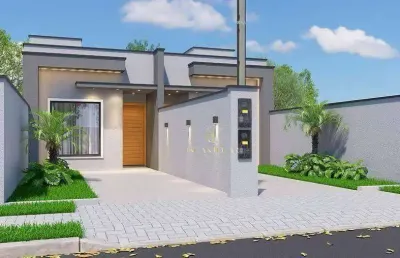 Casa térrea à venda no sítio cercado | 2 dormitórios, espaço gourmet, 1 vaga, 47m², r$ 320.000, se enquadra no programa minha casa minha vida.