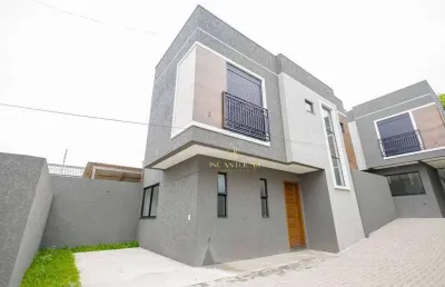 Sobrado duplex em condomínio à venda no bairro alto — última unidade | 3 dormitórios (1 suíte) | 87 m² privativos | amplo quintal | r$ 529.000,00