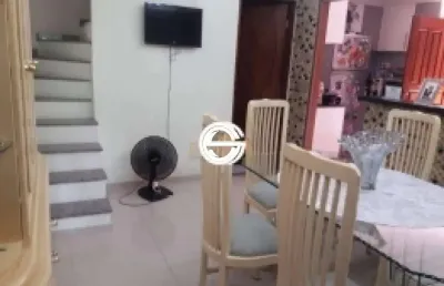 Sobrado em condomínio para venda no bairro vila euthalia, 3 dormitórios, 2 vagas, 100 m
