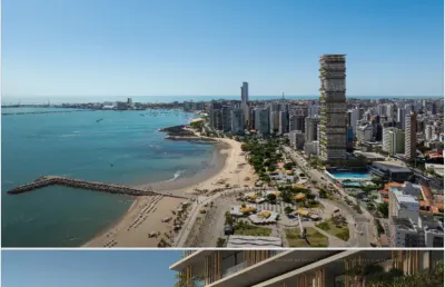 Vende apartamento de altíssimo padrão na beira mar de fortaleza